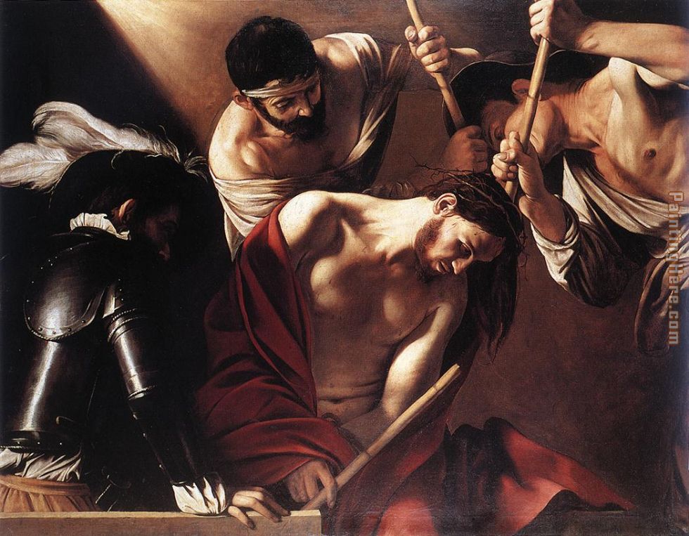 Caravaggio The Crowning with Thorns